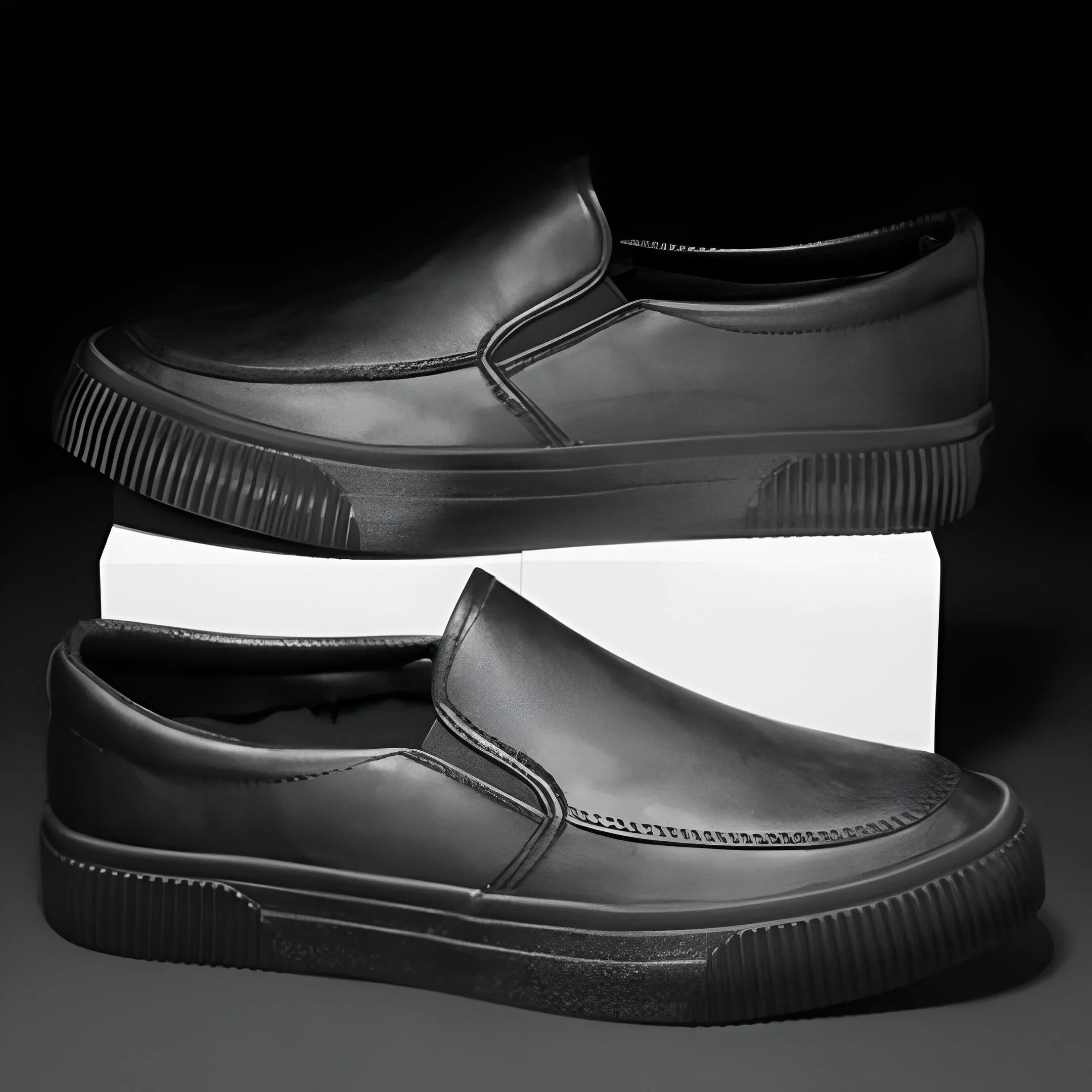 Alarico Handcrafted Leather Slip-Ons